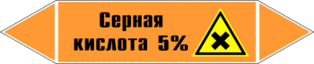 Маркировка трубопровода "серная кислота 5%" (k23, пленка, 507х105 мм)" - Маркировка трубопроводов - Маркировки трубопроводов "КИСЛОТА" - Магазин охраны труда и техники безопасности stroiplakat.ru